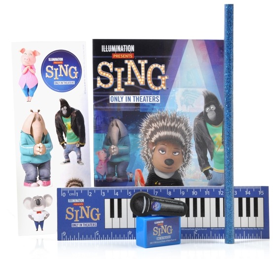 「SING／シング」ステーショナリーセットを3名様にプレゼント