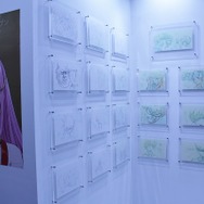 ボンズブースでは美麗原画を壁一面に展示 エウレカのコースター配布も【AJ2017】