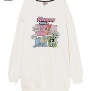 「THE POWERPUFF GIRLS COMIC SWEAT ONE-PIECE」11,800円（税抜）TM&(c)Cartoon Network.(s17)