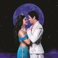 Courtney Reed as Jasmine and Adam Jacobs as the title character in ALADDIN.  Photo by Matthew Murphy (C)Disney