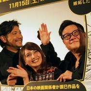 「TATSUMI」、東京国際映画祭で舞台挨拶　別所哲也さんらが登壇　マンガ家・辰巳ヨシヒロの自伝を映画化