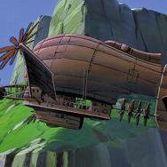 『天空の城ラピュタ』よりタイガーモス号（C）1986 Studio Ghibli