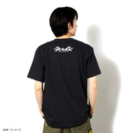 「STRICT-G『機動戦士ガンダムUC』半袖Tシャツ」結晶ロゴ ビスト財団柄（ブラック）各4,730円（税込）（C）創通・サンライズ