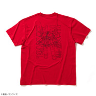 「STRICT-G『機動戦士ガンダムUC』半袖Tシャツ」ネオ・ジオング柄（レッド）各4,730円（税込）（C）創通・サンライズ