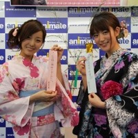 加藤英美里と小松未可子　「プリティーリズム・レインボーライブ」イベントに浴衣姿で登場 画像