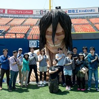 「進撃の巨人」が横浜スタジアムにやってきた　リアル脱出ゲームを開催 画像