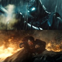 「バットマン VS スーパーマン」2大ヒーローが“素顔”で対面  激突の経緯が明らかに 画像