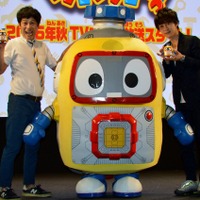 新作テレビアニメ「ヘボット！」2016年秋開始 お笑いコンビの流れ星とギャグ対決 画像
