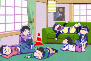 「おそ松さん」第2期も六つ子は自宅でゴロゴロ！ PV＆先行カット公開 画像
