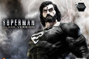 「スーパーマン」“ブラックコスチューム”を身にまとった姿でフィギュア化！ 750体限定生産 画像