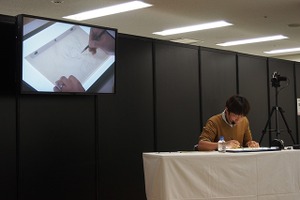 浅野恭司のクリエイター体験講座 受講者は作画監督修正を体験　AnimeJapan 2015 画像