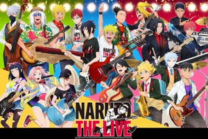ナルト、サスケがバンド結成♪ 音楽ライブイベント「NARUTO THE LIVE」ビジュアル公開！ OP＆EDをまとめた映像も 画像