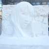 さっぽろ雪まつりに「ちはやふる」　 高さ3mでティザービジュアル再現・画像