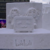 日本のサブカルチャーを発信する「ビリビリ」とは？「第67回さっぽろ雪まつり」に公式キャラクターの雪像が登場・画像