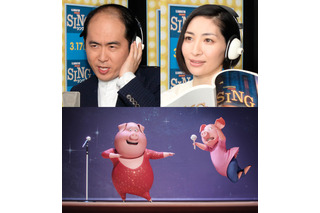 「SING／シング」斎藤さんと坂本真綾が英語歌詞を披露 本編映像を先行公開 画像
