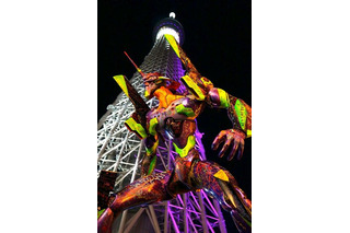 ご神体は全長2ｍの初号機　東京スカイツリーに「ヱヴァ神社」が登場  画像