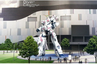 「ガンダムUC」お台場の実物大立像が9月24日公開、デストロイモードへ変型も 画像