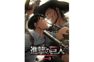 「進撃の巨人」リヴァイ＆新キャラ・ケニーが激突！ Season 3 新ビジュアル公開 画像