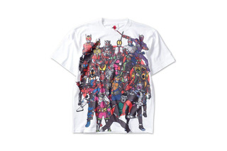 「仮面ライダー」×「パンクドランカーズ」平成ライダーが大集合したTシャツが登場 画像