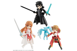 「SAO」アスナたちがかわいい4頭身フィギュアに！“デスクトップアーミー”とコラボ 画像