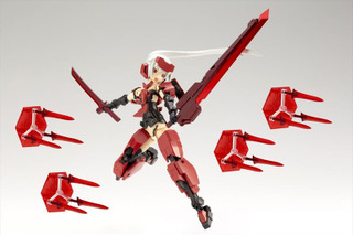 「フレームアームズ・ガール迅雷」“和”イメージのカラーで武装とセットで登場 画像