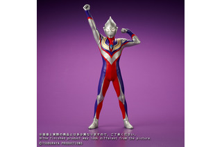 「ウルトラマンティガ」登場ポーズを再現したリアルソフビフィギュアが商品化 画像