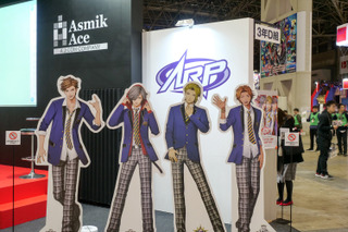 ARアイドル「ARP」がお出迎え！ ライブ映像も楽しめるアスミック・エースブース【AJ2019】 画像