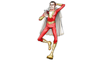 「ルパン三世」モンキー・パンチが「シャザム」コラボイラストを描き下ろし！ 画像