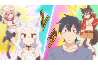 「世話やきキツネの仙狐さん」シロと中野がおはぎをかけてゲーム対決！勝負の行方は…第6話先行カット 画像