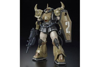 「ガンダム THE ORIGIN」プロトタイプグフ（機動実証機 サンドカラーVer.）ガンプラ再販！ 他のグフとの違いに注目 画像
