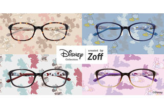 ディズニーキャラクターがキュート＆カラフルな眼鏡に！ Zoff SMARTシリーズに新登場 画像