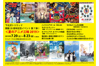 下北沢トリウッドで夏のアニメ特集！ 「ハイスコアガール」「若おかみ」「ここさけ」ほか全14作 画像