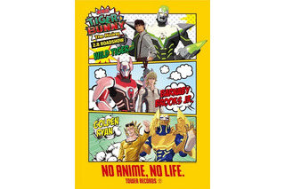 “NO ANIME, NO LIFE.”　「TIGER & BUNNY－The Rising－」とタワレコが2月4日よりコラボ企画 画像