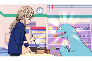 「ギャルと恐竜」コンビニバイト中に恐竜が来店！ 3話先行カット 画像