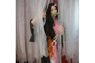 元セクシー女優・上原亜衣の「鬼滅の刃」禰豆子コスプレが話題に！ 「美しすぎます」「まんま実写」 画像