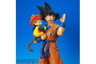 「ドラゴンボールZ」孫悟飯＆悟飯、“全長46センチ”の大ボリュームでフィギュア化！ “しわ”にまでこだわり造形 画像