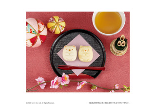 「すみっコぐらし」お正月にかわいい♪ “しろくま・ねこ”の和菓子が新登場 画像
