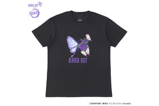 「鬼滅の刃×ANNA SUI」蝶のモチーフで世界観が融合！ スカーフやソックスなどコラボアイテム登場 画像