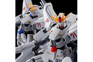 「機動戦士ガンダムF91プリクエル」幻の白いF91――　1号機＆2号機がセットでHGガンプラ化！ 画像