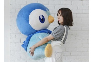 超BIG「ポッチャマぬいぐるみ」登場！ この可愛さとサイズ感、抱きしめずにはいられない!? 画像