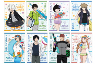 「ワールドトリガー」水着姿の空閑遊真、三雲修、ヒュースたちのグッズ登場♪ アニメイトでSUMMER FAIR開催 画像