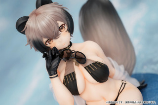 小ぶりなくちびると胸元のホクロがセクシー！「ケモミミ学園」林志野リリがフィギュア化 画像