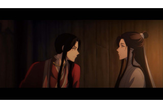 夏アニメ「天官賜福」夜に語らう、謝憐（CV.神谷浩史）と三郎（CV.福山潤）…最終話先行カット 画像