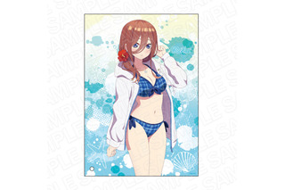 「五等分の花嫁∬」5つ子たちの最新“水着”イラストグッズが登場！ ミニアクリルアート＆デカアクリルスタンド 画像