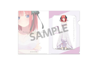 「映画 五等分の花嫁」五つ子がウェディングドレスを着たラバーマットとクリアファイルが登場♪ 画像