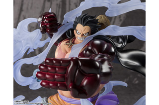 「ワンピース」ルフィ、ワノ国編・鬼ヶ島怪物決戦の激闘を再現！“ギア4 バウンドマン”姿でフィギュア化 画像