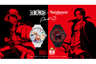 「ワンピース」ルフィ＆シャンクスを腕時計にデザイン！ スイス発ブランド「Tendence」コラボ第3弾登場 画像