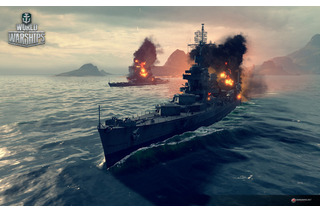 オンラインゲーム「World of Warships」、アルペジオとのコラボトレイラー公開 画像