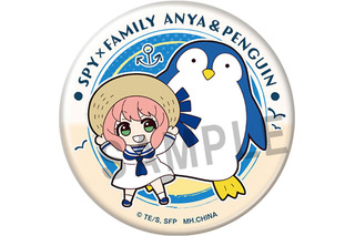 「SPY×FAMILY」最終回での“アーニャ＆ペンギン”がキュート♪ヨル＆ユーリは新規描き下ろし！缶バッジ登場 画像