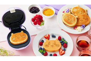 「ちいかわ」顔型でパンケーキを自宅で焼ける♪ “こんがりきゃらパンケーキメーカー”登場 画像